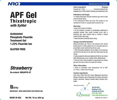 Nrgapfgelstr (Lb.nrg Apf Gel Strawberry)